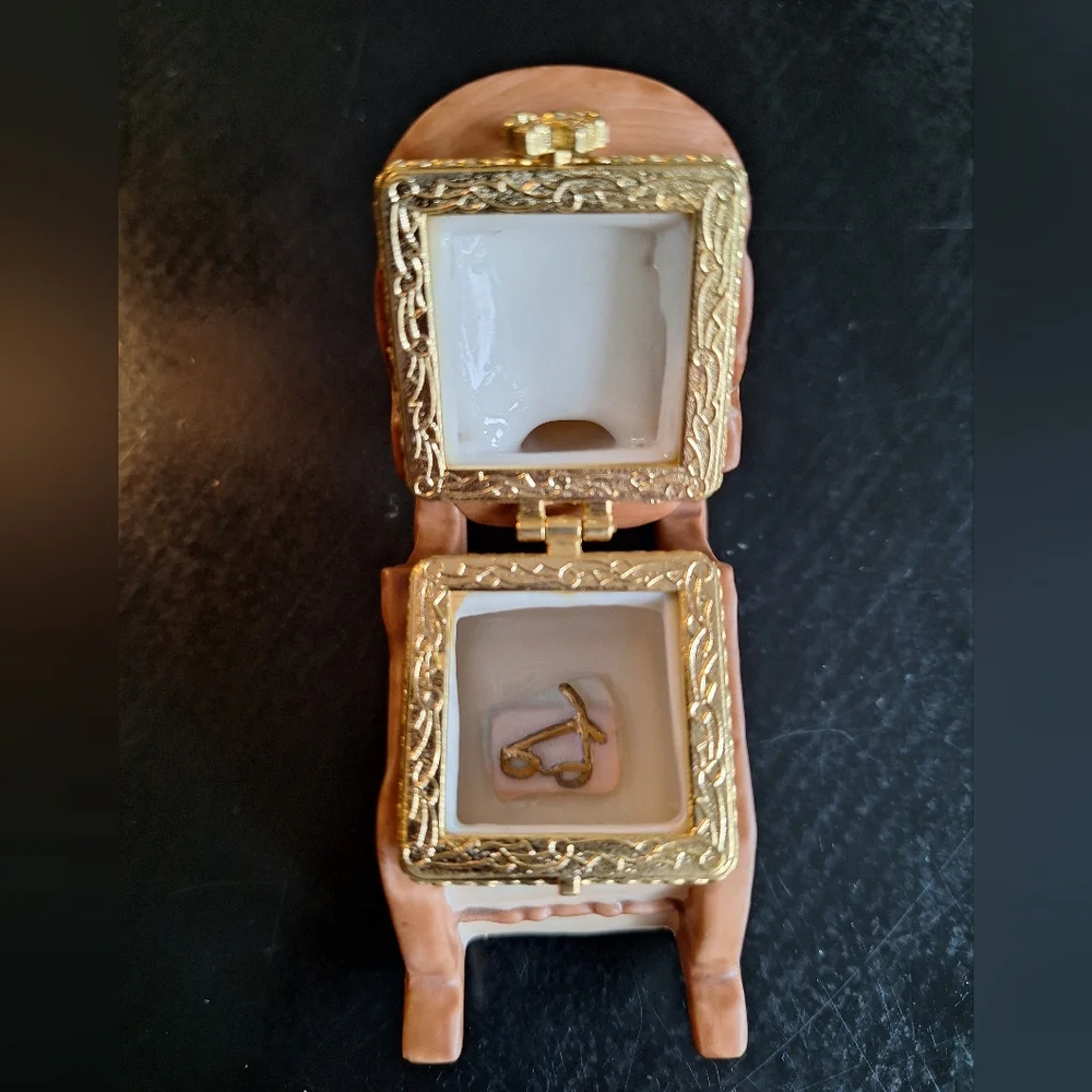 Trinket Box Rocking Chair - Picture 2 of 5